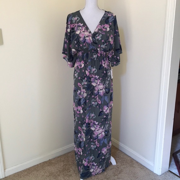 Jessica Simpson Dresses & Skirts - NWT! Jessica Simpson small grey maternity dress